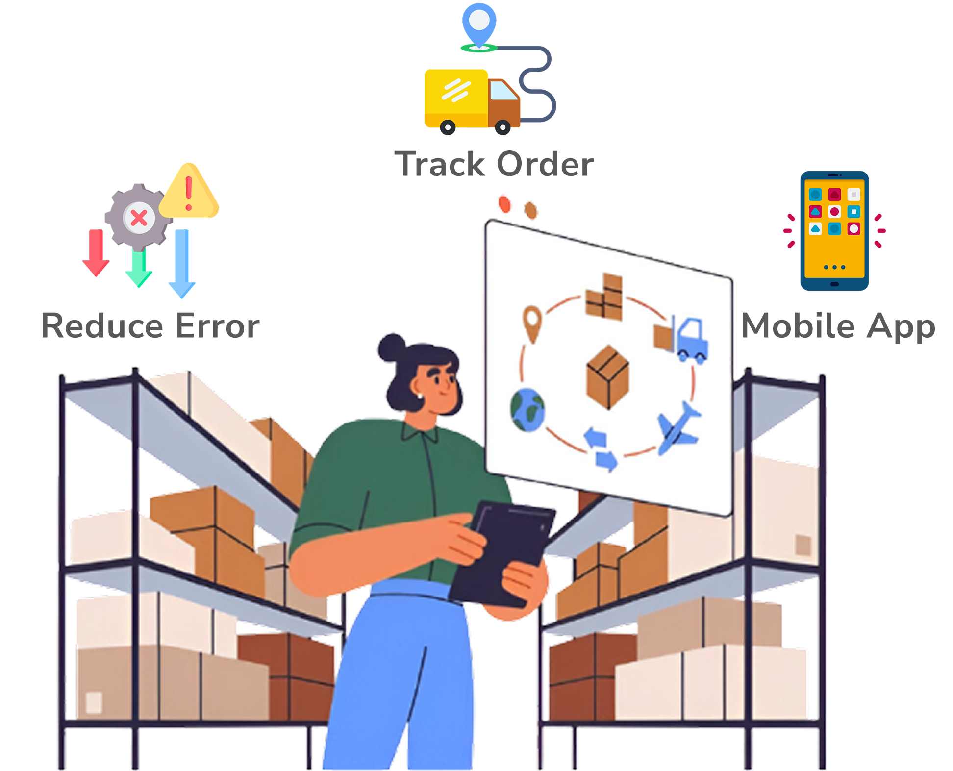 Warehouse Illustration